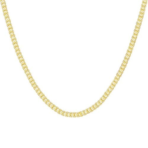 GIVA Golden Whispering Weave Chain| Men and Boys