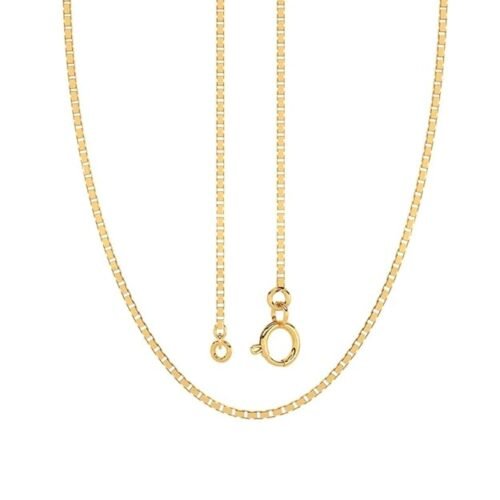 CaratLane 18 KT Yellow Gold Precious Kids Gold Chain for Kids